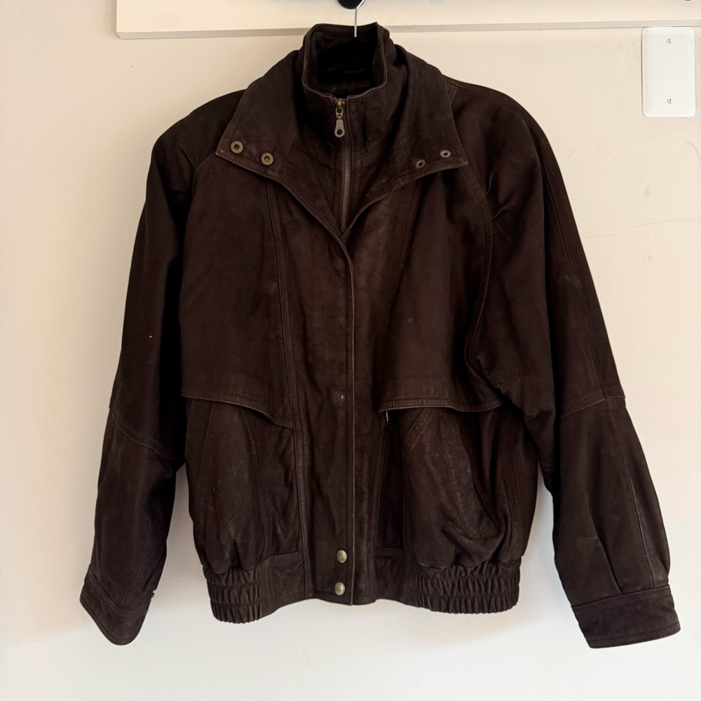 Wilson’s Adventure Bound Dark Brown Bomber Jacket